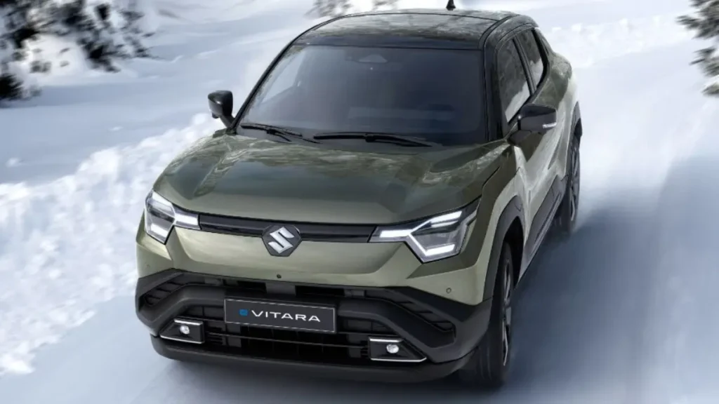 Latest Upcoming Electric Cars in India 2025 – Features, Range & Price Revealed! Maruti Suzuki e-Vitara Electric SUV in Action