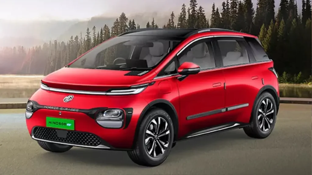 MG Windsor EV Pro Battery-as-a-Service model illustration