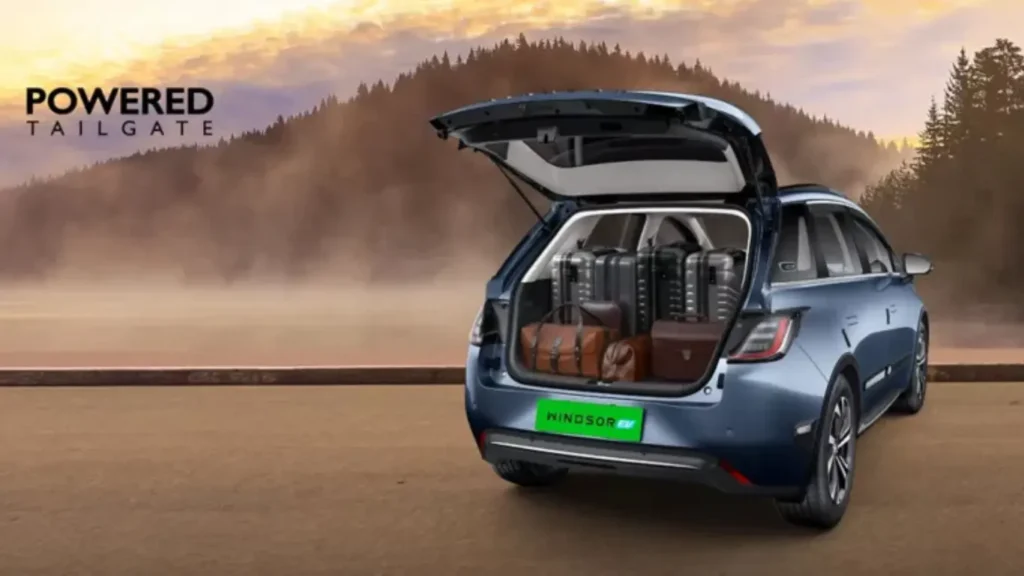 MG Windsor EV Pro rear view