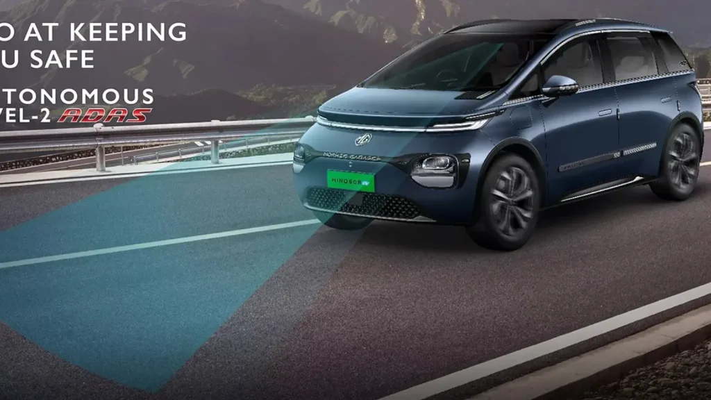 MG Windsor EV Pro advanced safety features